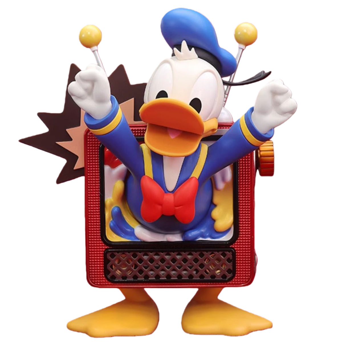 MORSTORM Disney 100th Anniversary Series Donald Duck Television Art Statue
