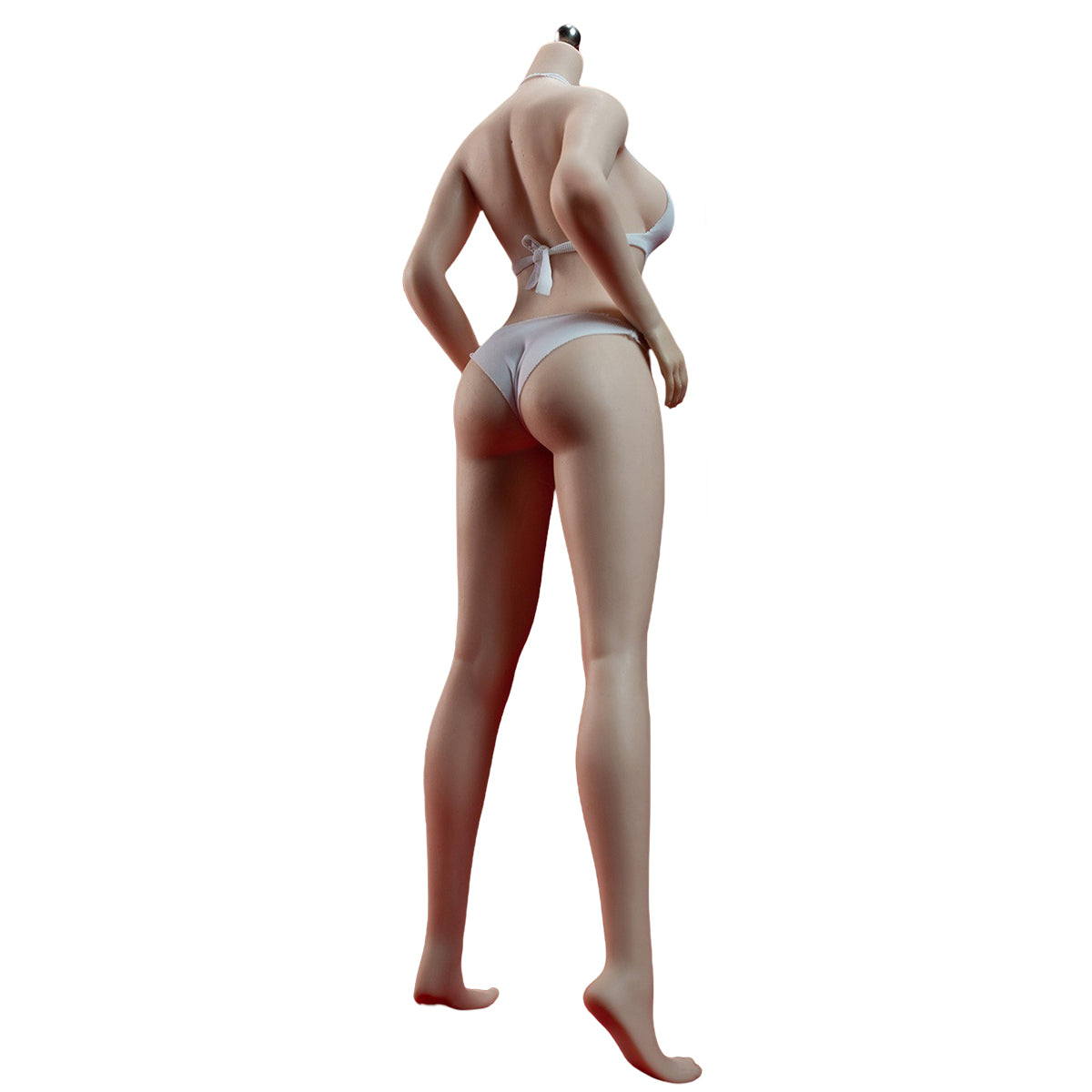 TBLeague Seamless Female Large Bust Smooth and Rounded S42 S43 Non-Detachable Feet with Head Sculpt 1/6 Scale Action Figure Body