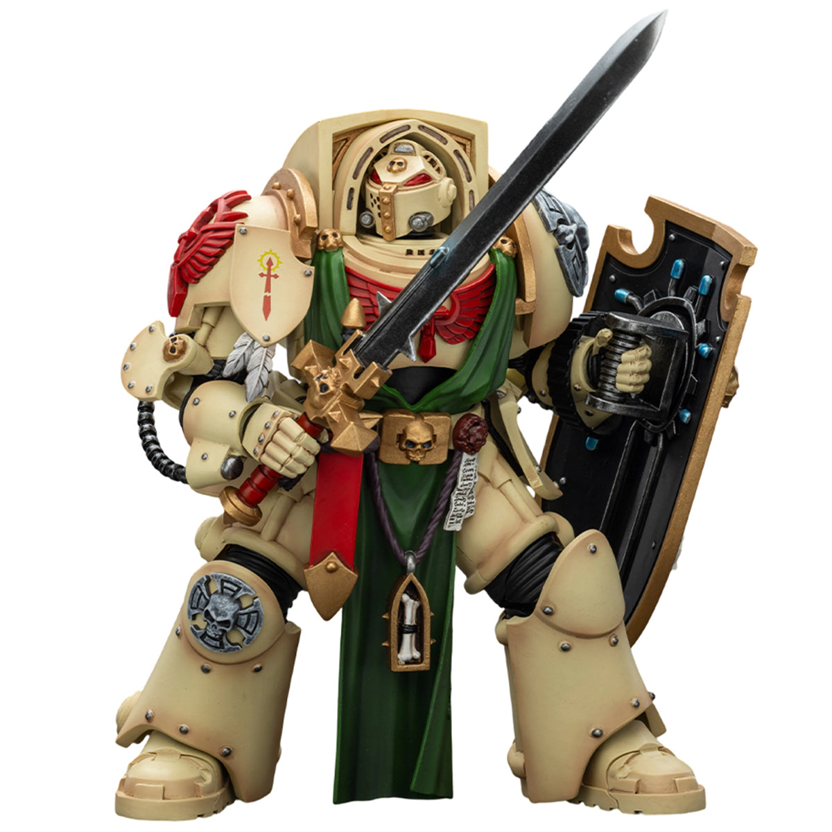 (Only Shipped to the US) JOYTOY Dark Angels Deathwing Knight 3 With Power Sword and Storm Shield JT02502 1/18 Scale Action Figure