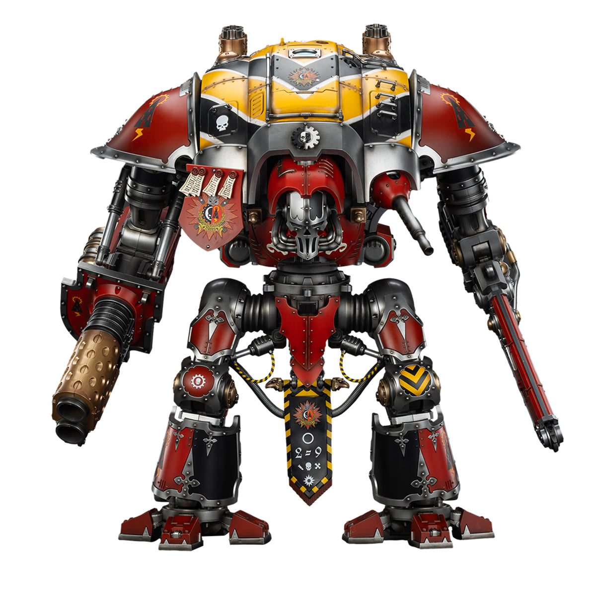 (Only Shipped to the US) JOYTOY Warhammer 40,000 1/18 Imperial Knights House Raven Knight Errant JT9305 Action Figures