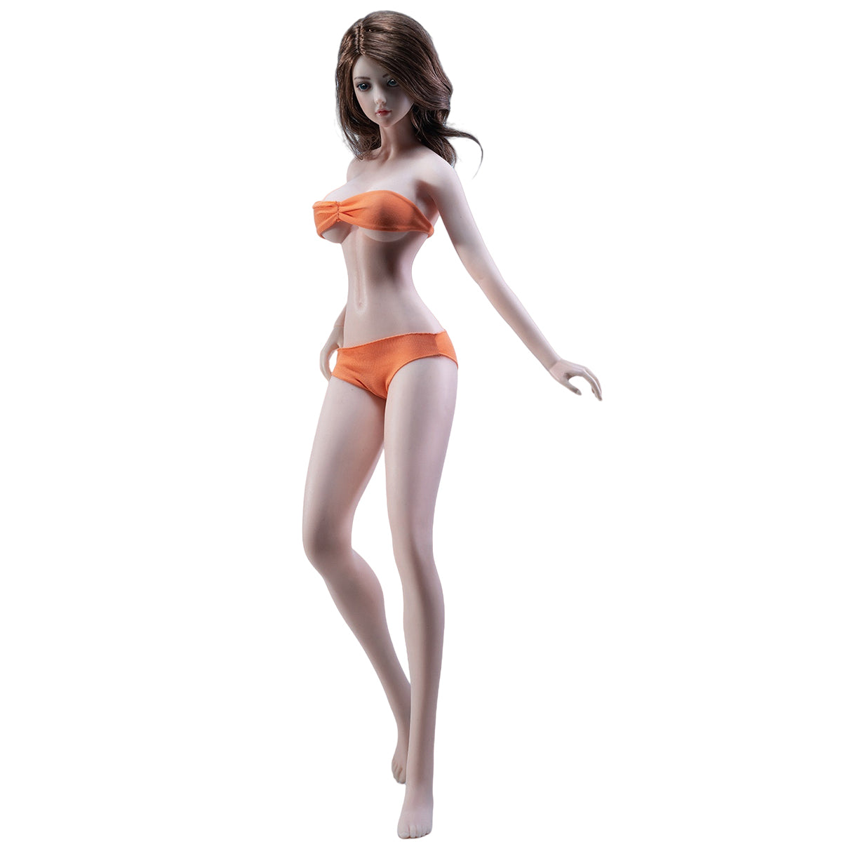 TBLeague Female Seamless Tall and Slender Type Large Bust Detachable Feet 1/6 Scale Action Figure Body