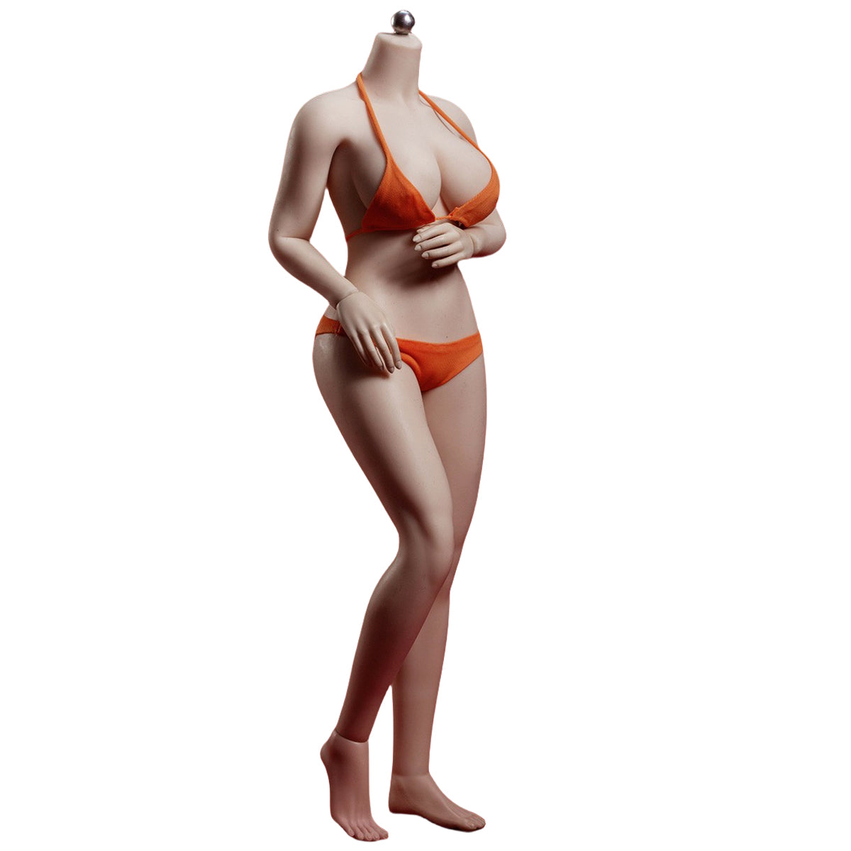 TBLeague Female Seamless Large Bust Big Girl Body Type Headless Detachable Feet 1/6 Scale Action Figure Body