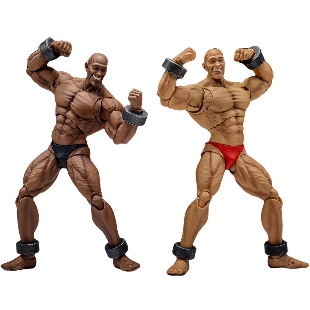 Storm Collectibles Extreme Shooting Game: Adon & Samson 2-Pack Chou-Aniki Action Figure