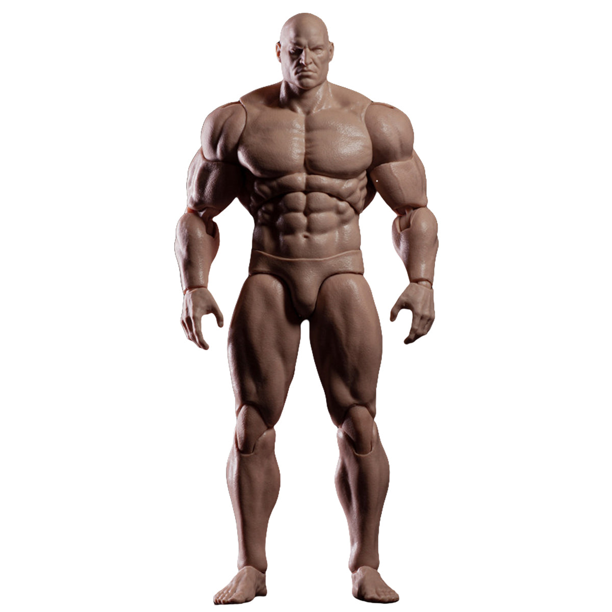 ADAM Articulated joints Male Muscular Suntan-Skined 1/12 Scale Action Figure Body