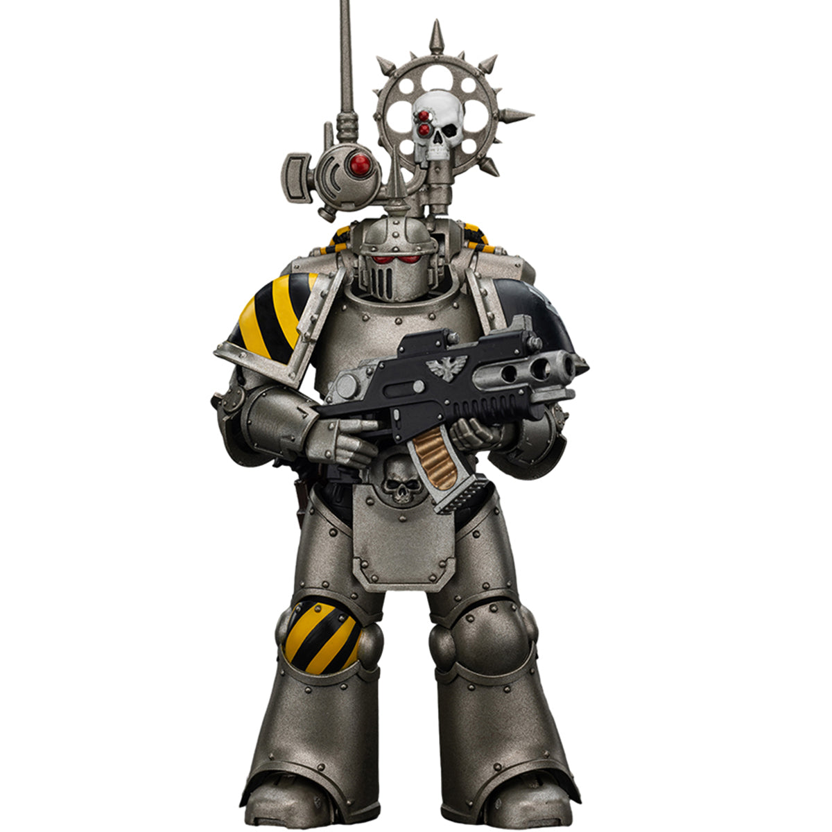 (Only Shipped to the US) JOYTOY Warhammer The Horus Heresy 1/18 lron Warriors MKlIl Tactical Legionary with Nuncio-vox JT01468 Action Figures