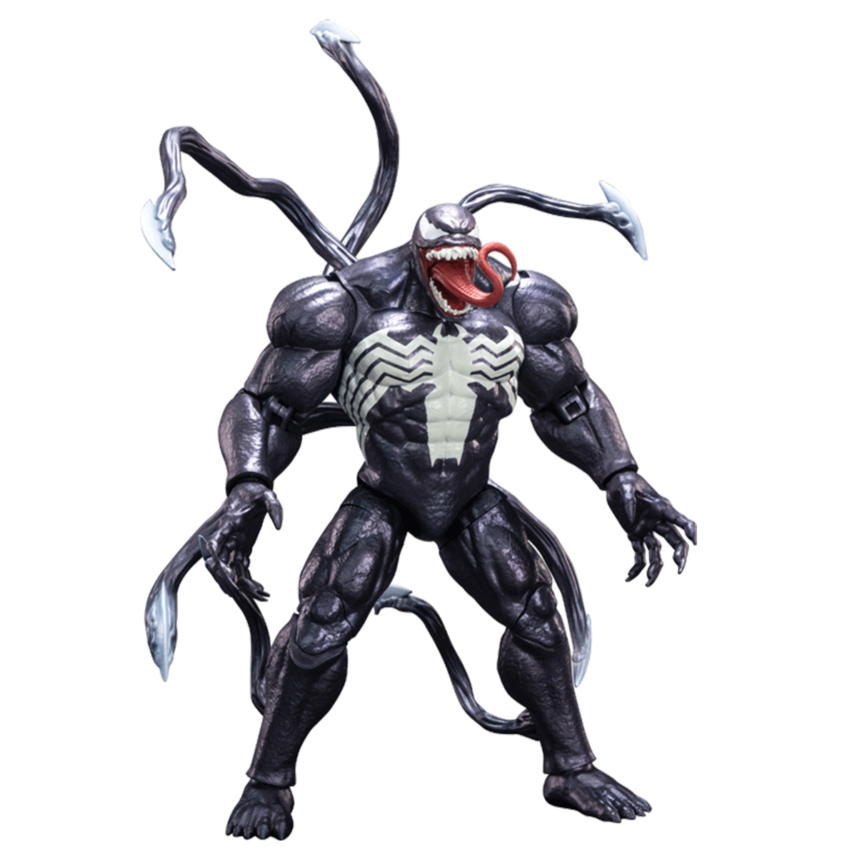 Figura de acción coleccionable de 23 cm de la serie aniversario de ZD Toys: Venom clásico (1916-1901)