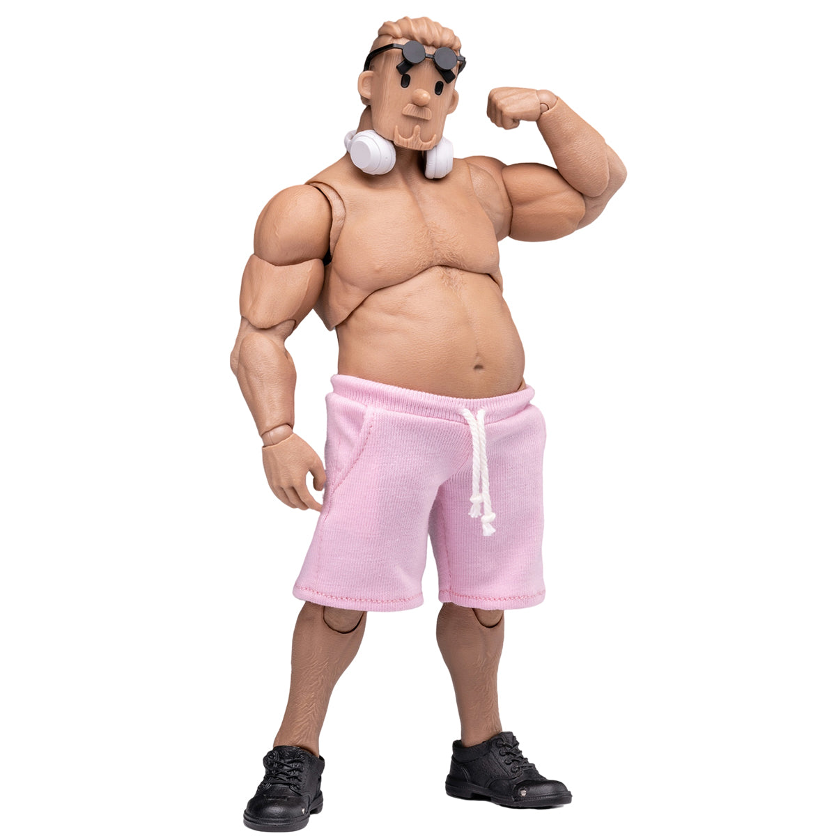 NOTTAA, Articulated joints Middle-aged Square-headed Suntan-Skined, 1/12 Scale Action Figure Body