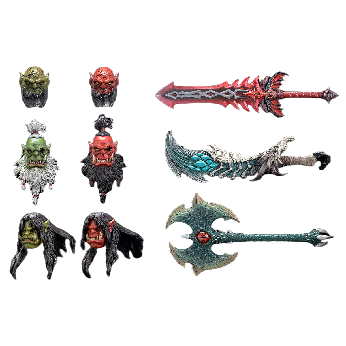 Metytoyz, Adventurer World Orc Tribe, Accessory Pack for Figurine