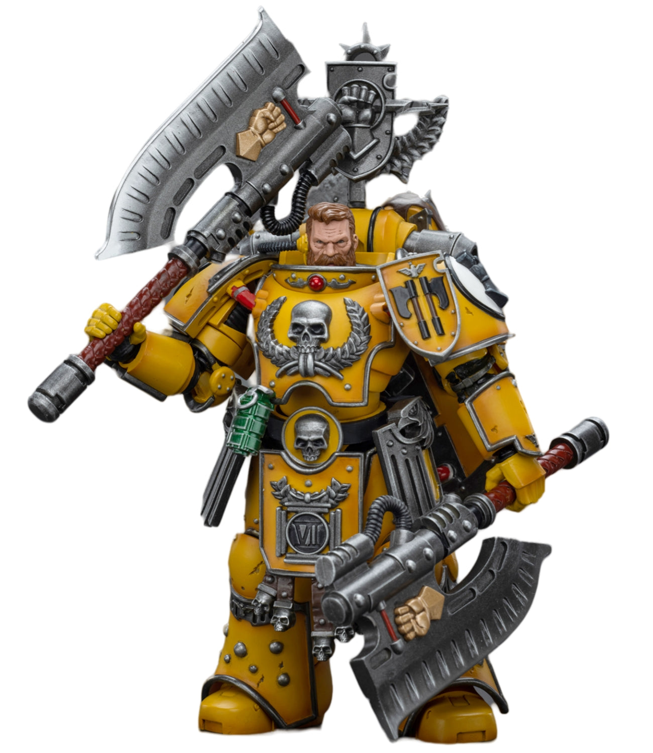 Figurine de collection JoyToy 30K The Horus Heresy : Imperial Fists Fafnir Rann, échelle 1:18, JT9145