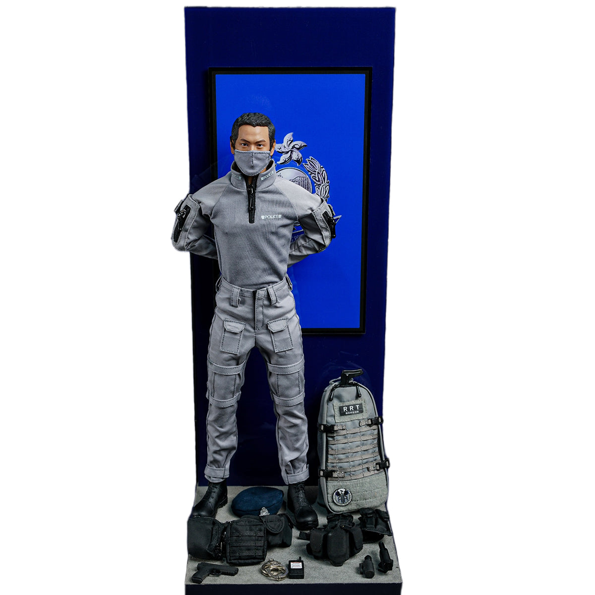 MOjingtoys, Chinese Hong Kong Urban Tactical Duty Team 2024: CTRU (Counter-Terrorism Response Unit)/ASU (Airport Security Unit)/RRT (Hong Kong Railway Response Team)/, Action Figures