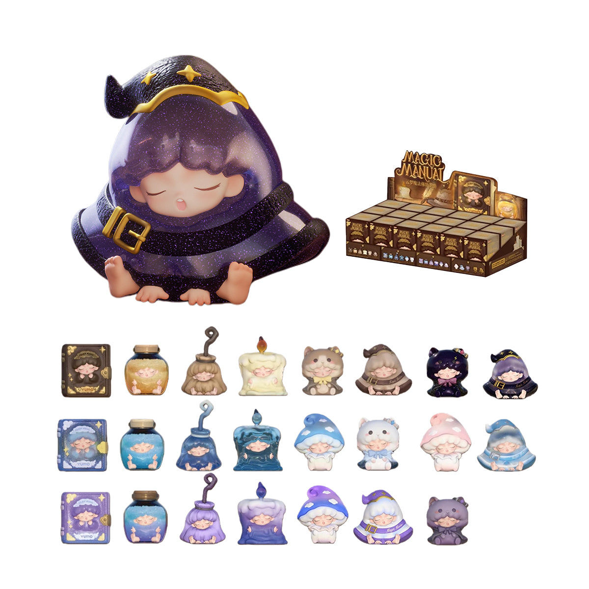 JOTOYS YUMO Magic Manual Mini Series Box Blind Box Figure