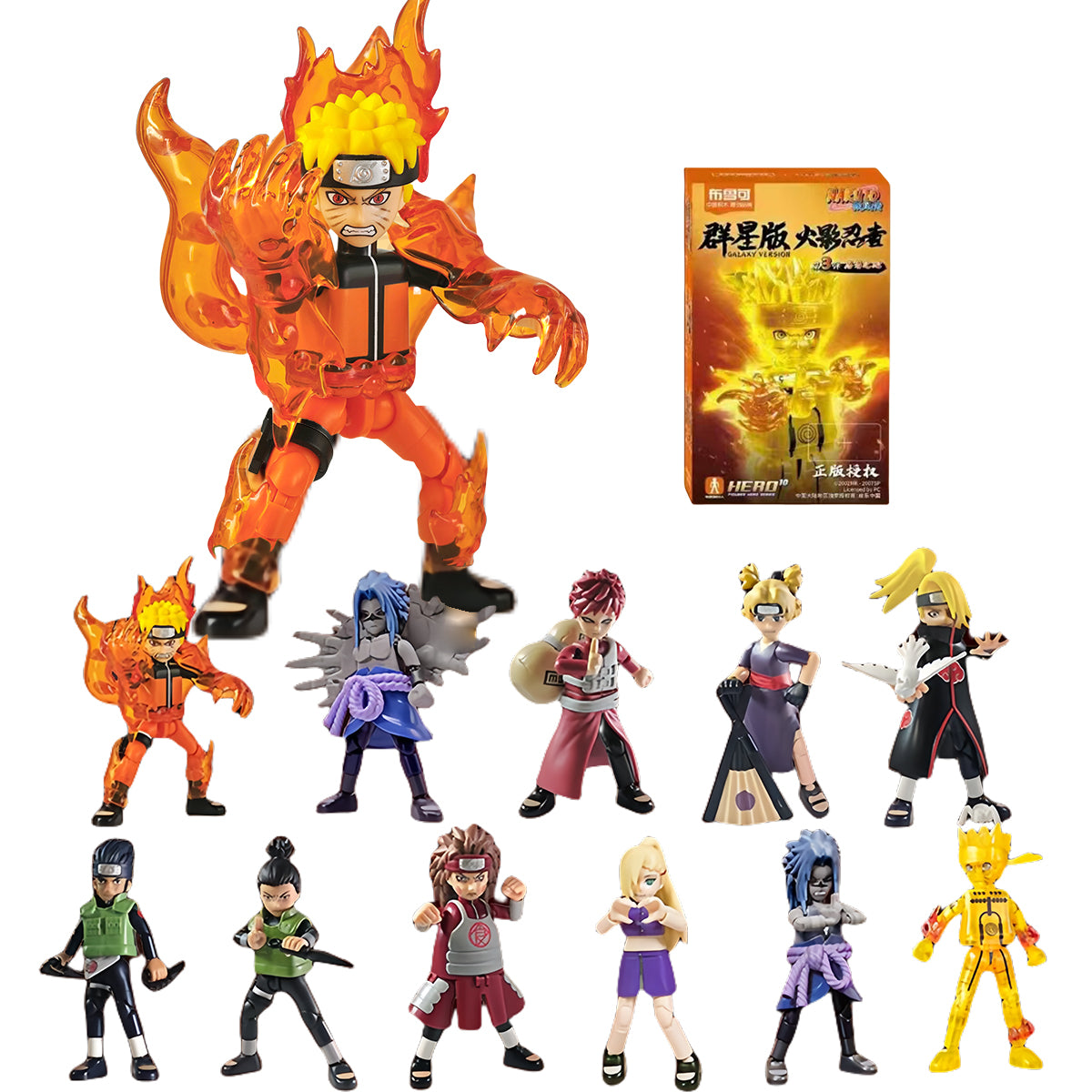 BLOKEES, Galaxy Edition Series 3: ANaruto, Blind Box Figure