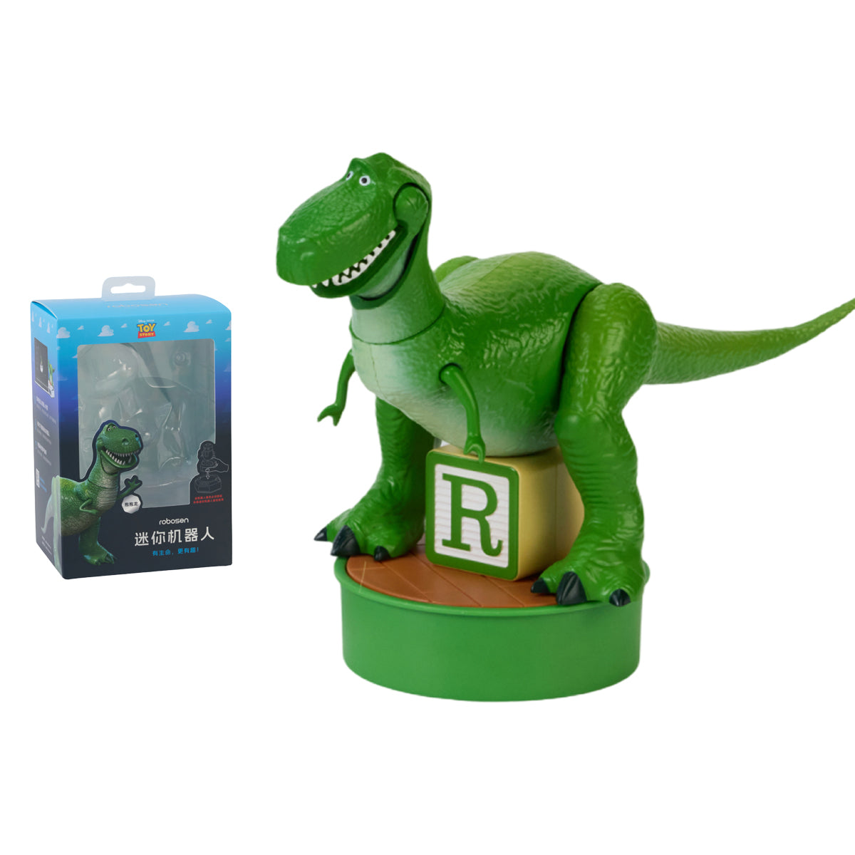 Robosen Mini Robot Toy Story Lots-o'-Huggin' Bear/REX/Buzz Lightyear/WALL·E/EVE/Alien/Woody/Jessie/Mini Base Action Figure Set