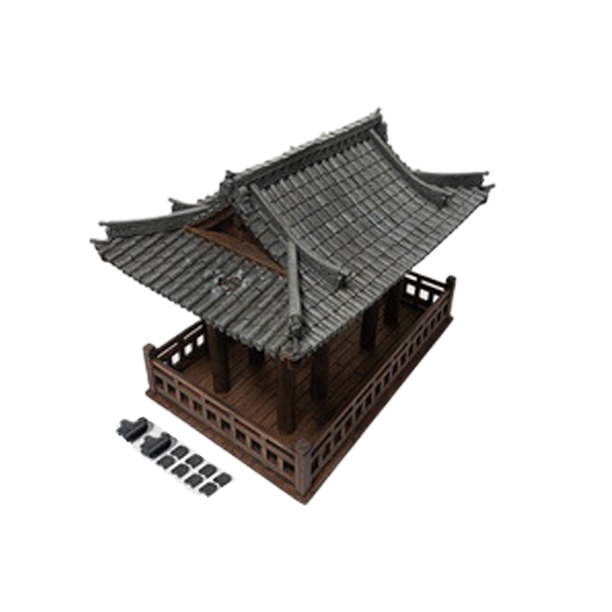MOjingtoys Module Series Suyuan Ancient Style Architecture Wooden Support Partial Set Diorama Scene Base Fit 1/12 Scale Action Figure