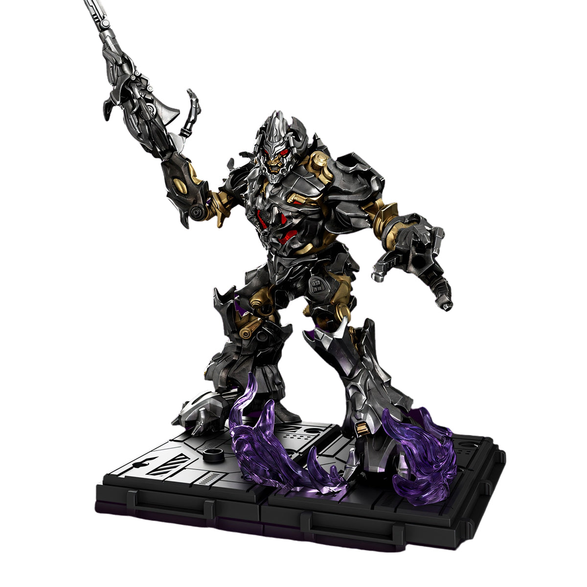 (Only Shipped to the US) BLOKEES Assembly Model Kits: transformers Movie 1 - Megatron, Classic Class, Mecha Musume Style, Height 13 Miniature Collectible WZT
