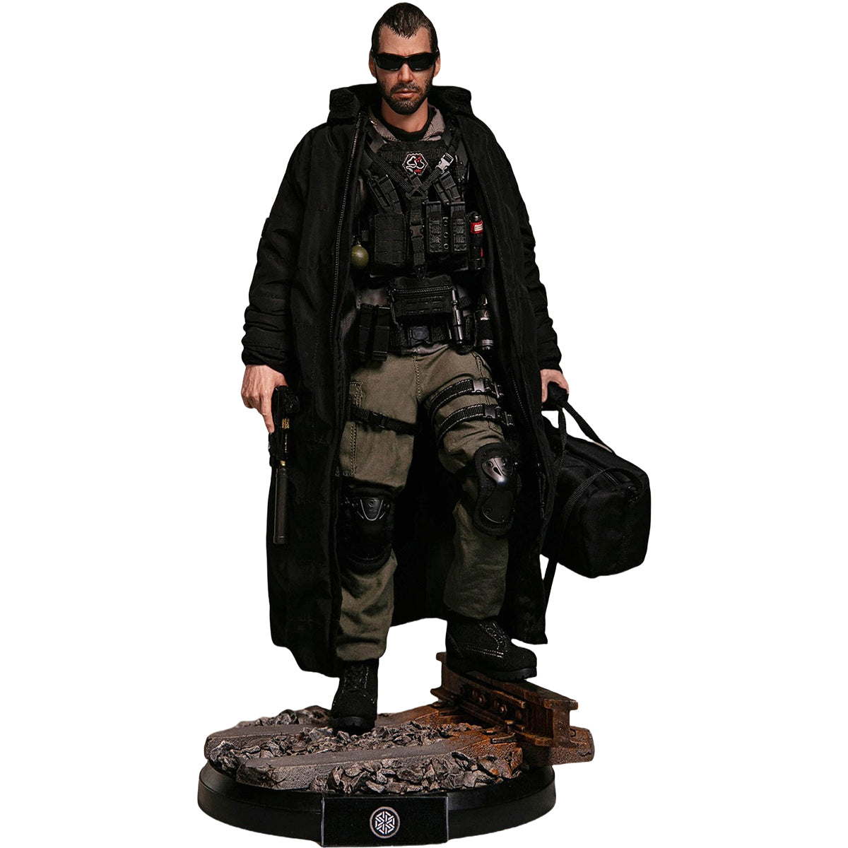 Figuras de acción de Ragnarsson de la víbora cornuda del contratista militar de campo de batalla extremo de DAMTOYS