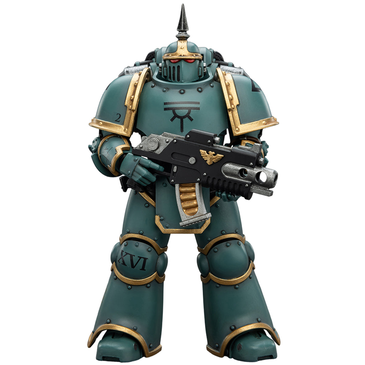 JOYTOY Warhammer Thousand Sons Sons of Horus Alpha Legion Ultramarines Space Wolves Imperial Fists Blood Angels MK lll Tactical Legionary 1/18 Scale Action Figure