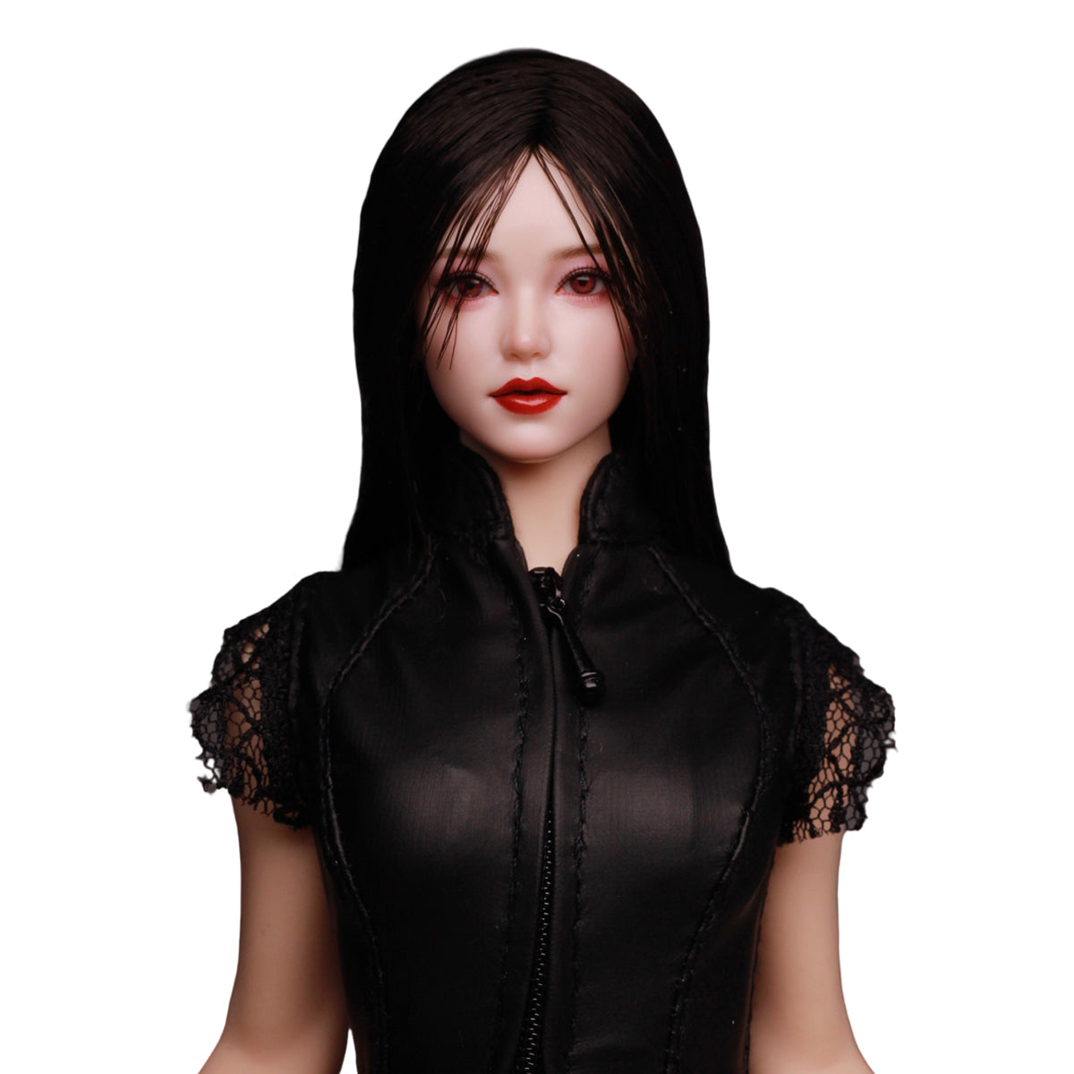 Z6TOYS Asian Movable Eye Female Xiaoqing Head Sculpt Accessory Fit 1/6 Scale 12-inches Figure