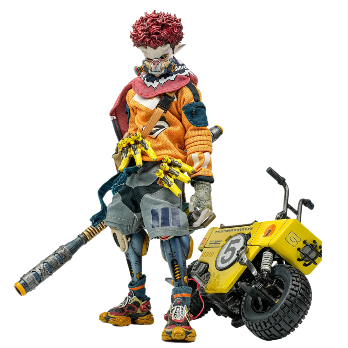 JTstudio, Gakirace Monkey Premium Ver, versión Deluxe, juego completo de figuras de acción