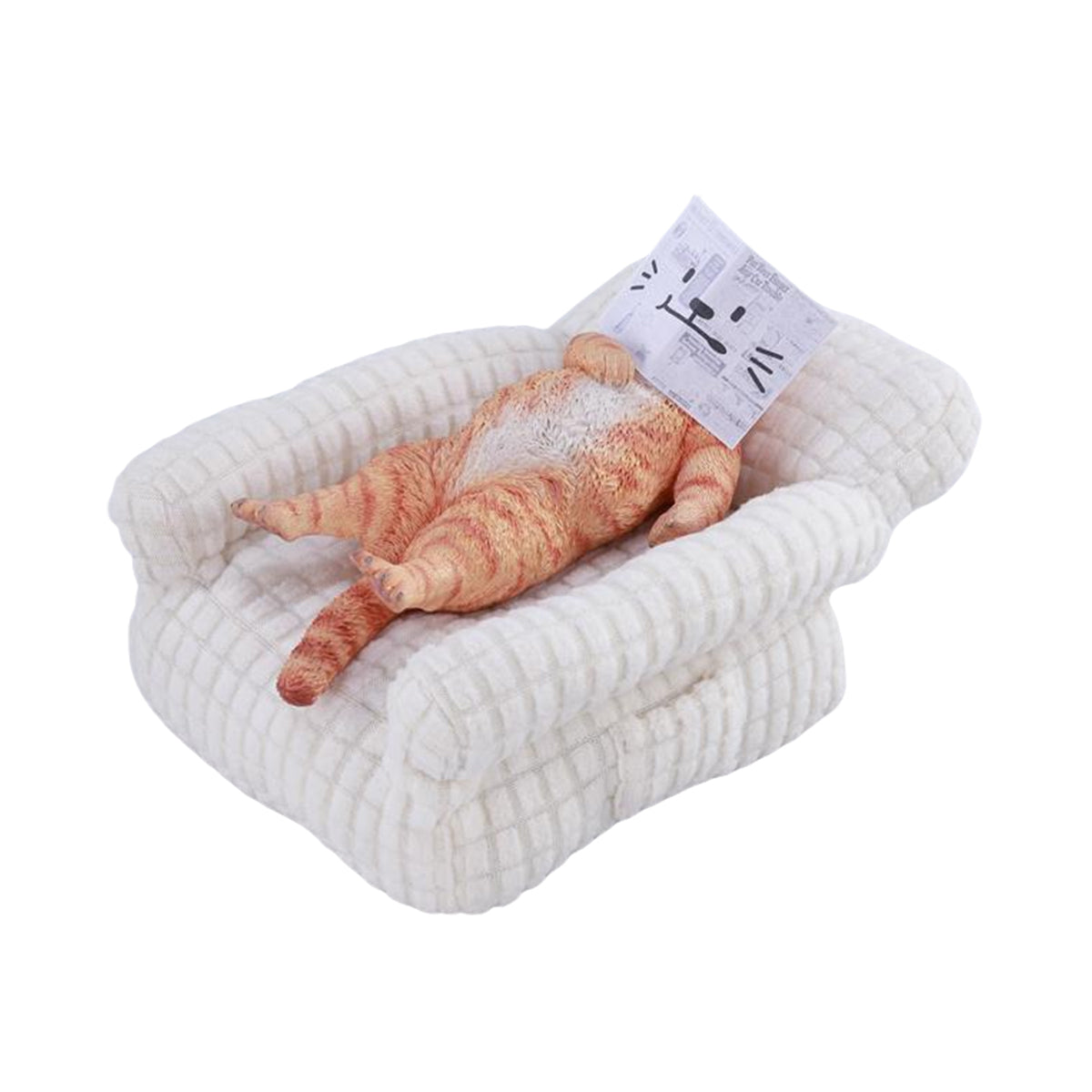 JXK, Lazybones Cat, Static Animal Figurine