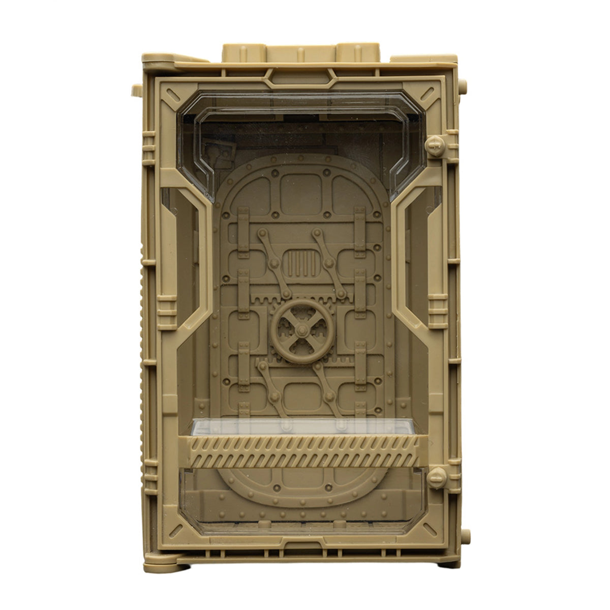 JOYTOY Individual Soldier Hangar Display Case Surge Yellow Ash Yellow Armor White 1/25 Scale Fit JOYTOY Series Action Figure