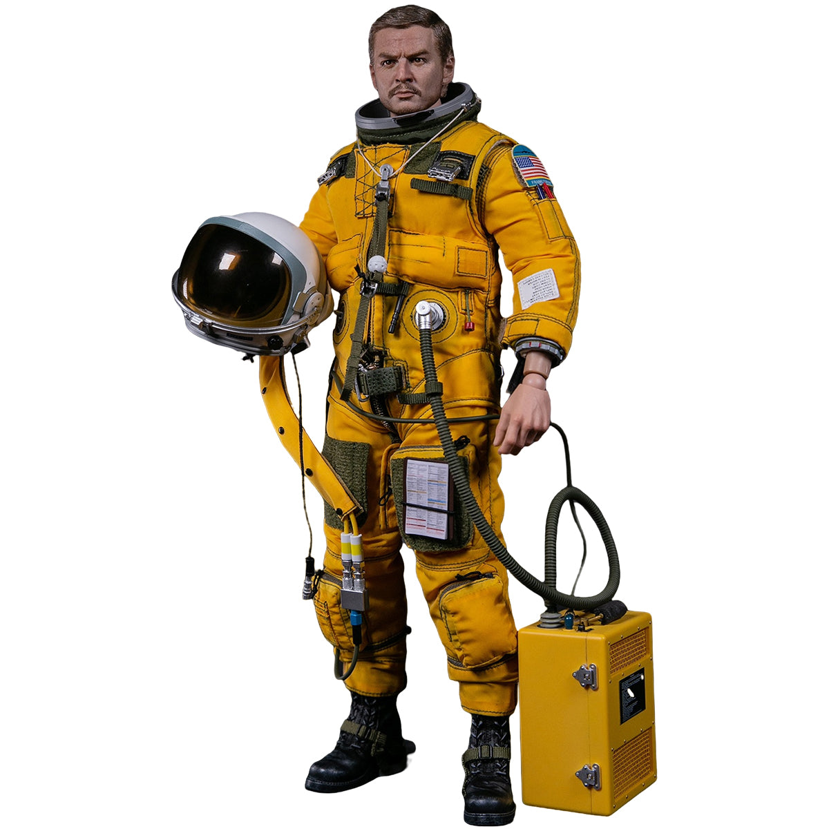 DAMTOYS, U-2 Dragon Lady Reconnaissance Aircraft Pilot & SR-71 Blackbird Reconnaissance Aircraft Test Pilot, Action Figures