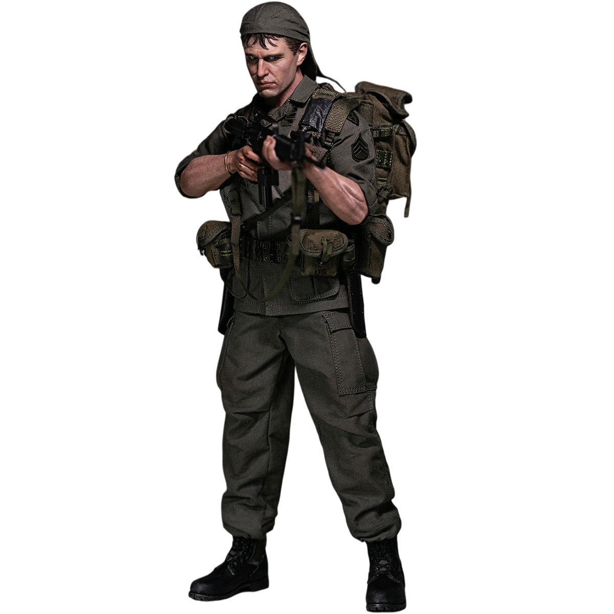 DAMTOYS NO.DMS045 Field Platoon U.S. Army Sergeant Barnes (Vietnam) 1/6 Scale Action Figure