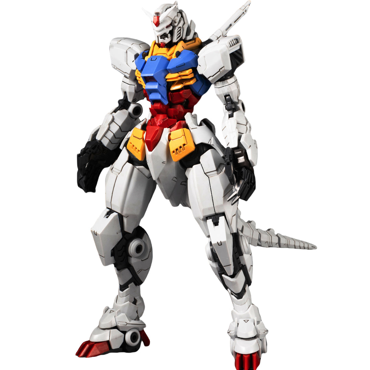 Black Trojan, Beast Machine Steel Cable Double Antenna Style., 1/100 Scale Model Kits Assembly