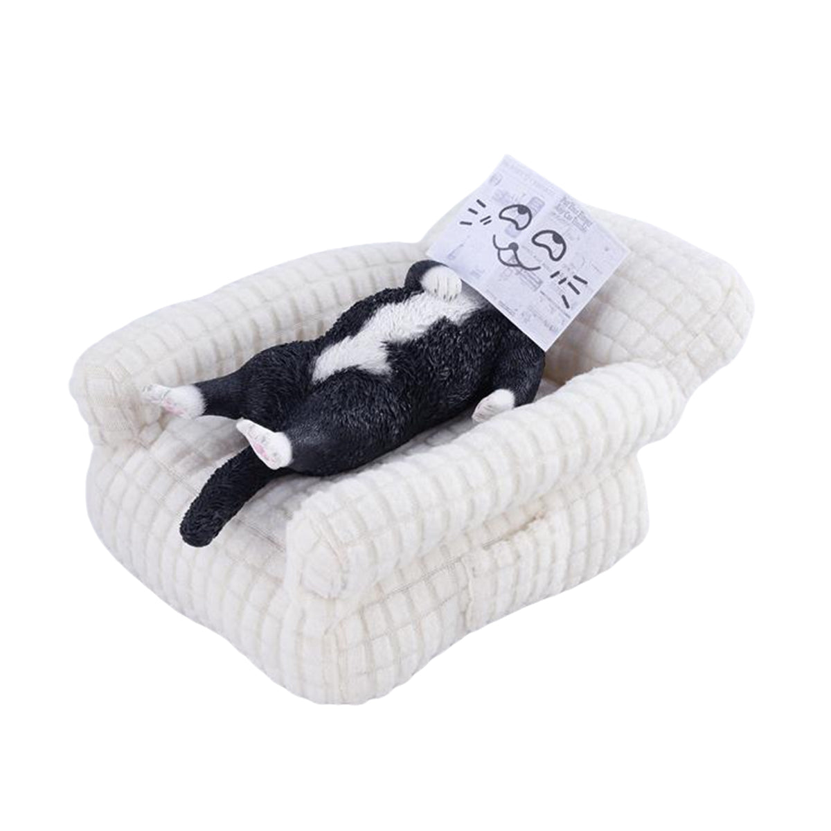 JXK, Lazybones Cat, Static Animal Figurine