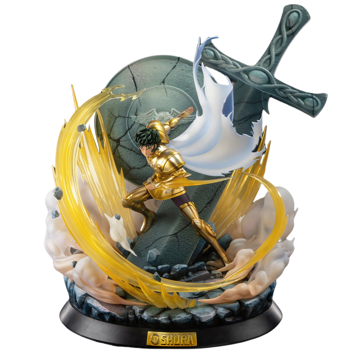JIMEI PALACE Saint Seiya Capricorn Shura Golden Saints Series Vol.5A Art Statue