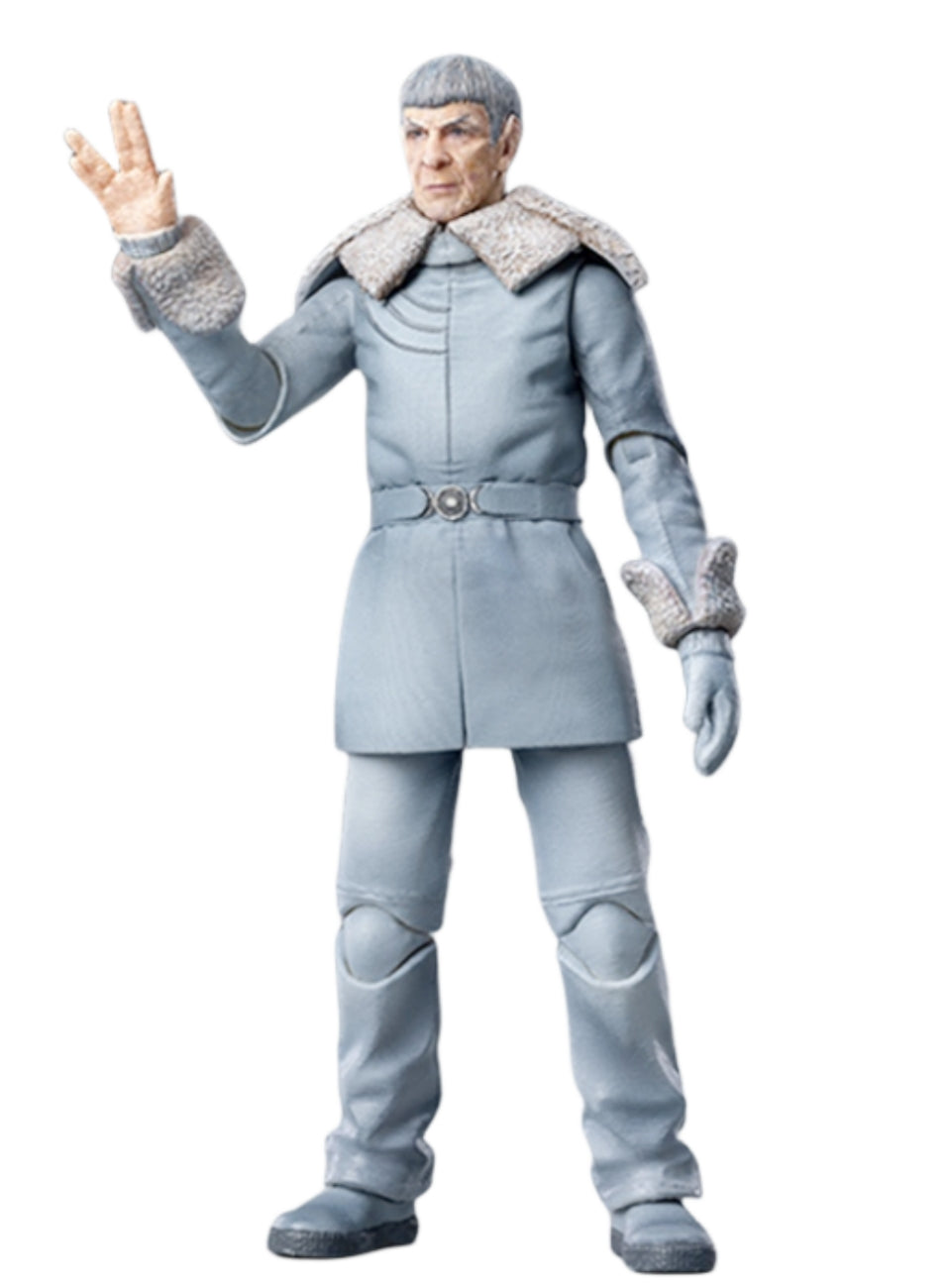 Figurine de collection HIYA, ensemble complet : Star Trek, Old Spock, figurine miniature à l'échelle 1:18, EMS0154