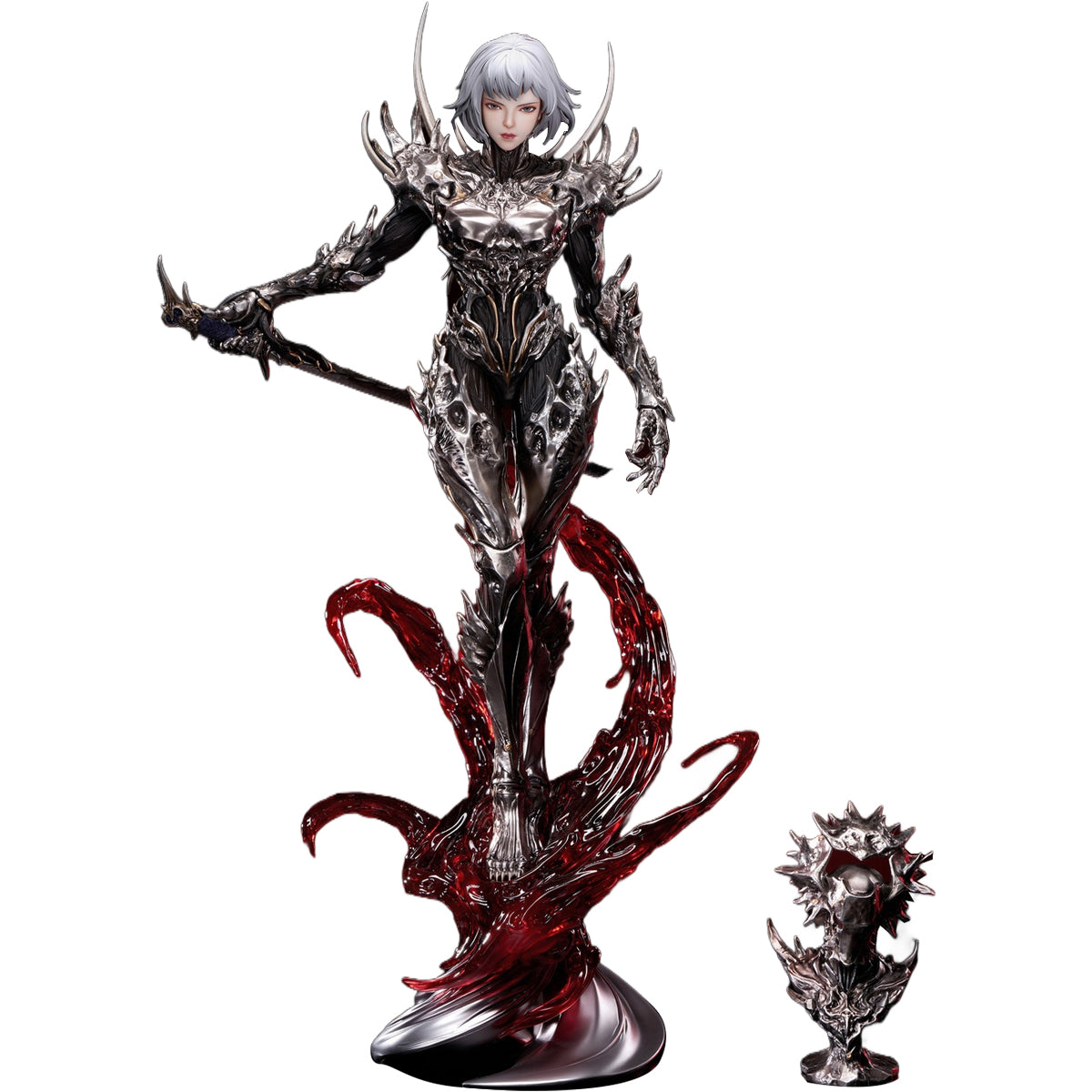 PIJI Ling Cage Bai Yuekui Abyss Walker Art Figurine
