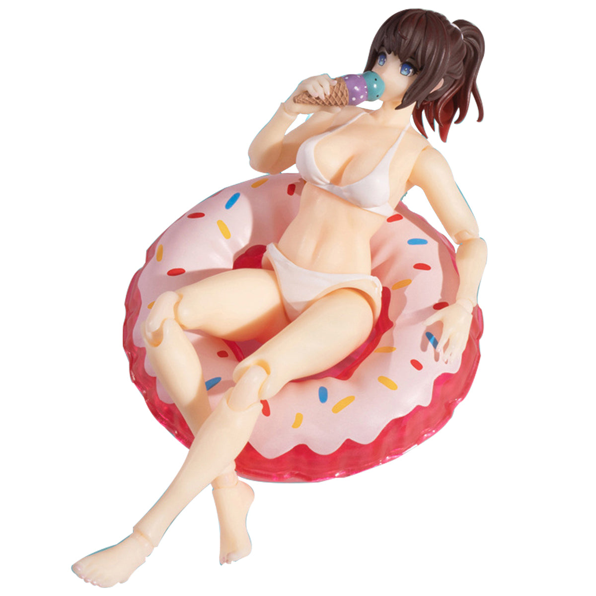 LADoTOYS, Pocket Girl Swimsuit Girl, Painted Finished Action Figures