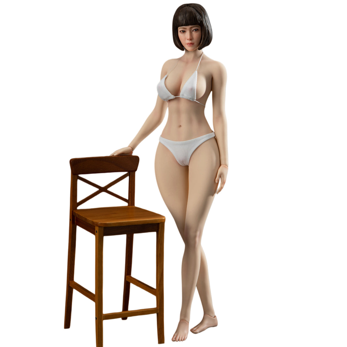 True1Toys Platinum Silicone‑Coated Female Body TR1026A TR1026 Large Bust With Physiological Details 1/6 Scale Action Figure Body