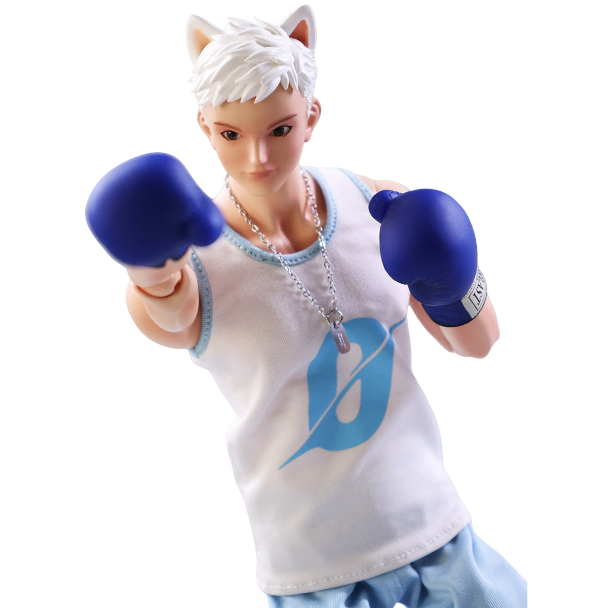 Figuras de acción BJD de Blue Piper Puppy Guy White