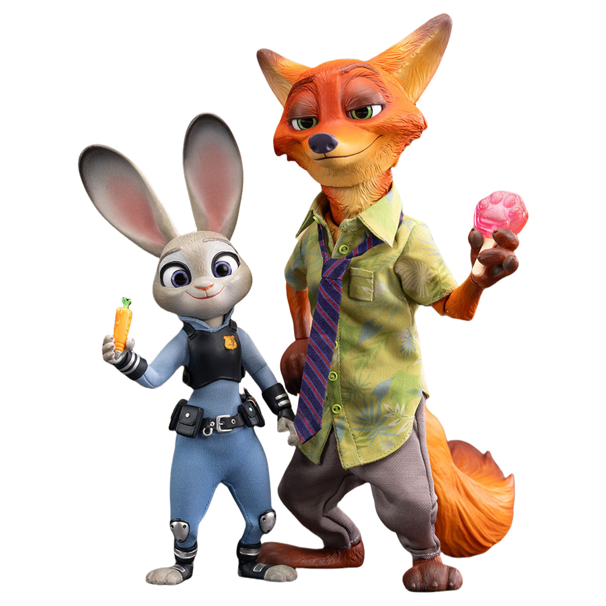 GONG, Zootopia Series - Nick & Judy Set, Action Figures
