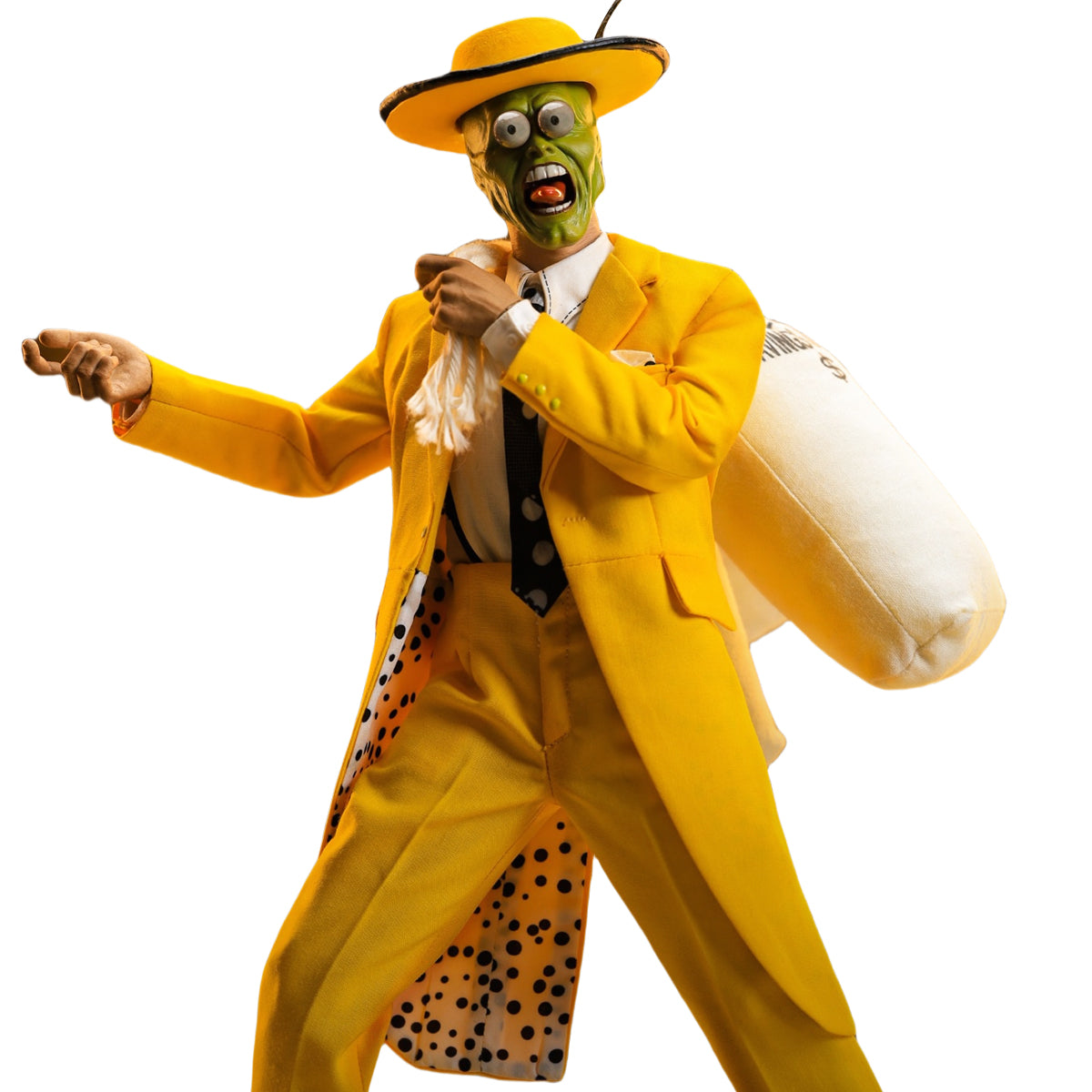 PRESENT TOYS Masked Man in Yellow Tailcoat Action Figures