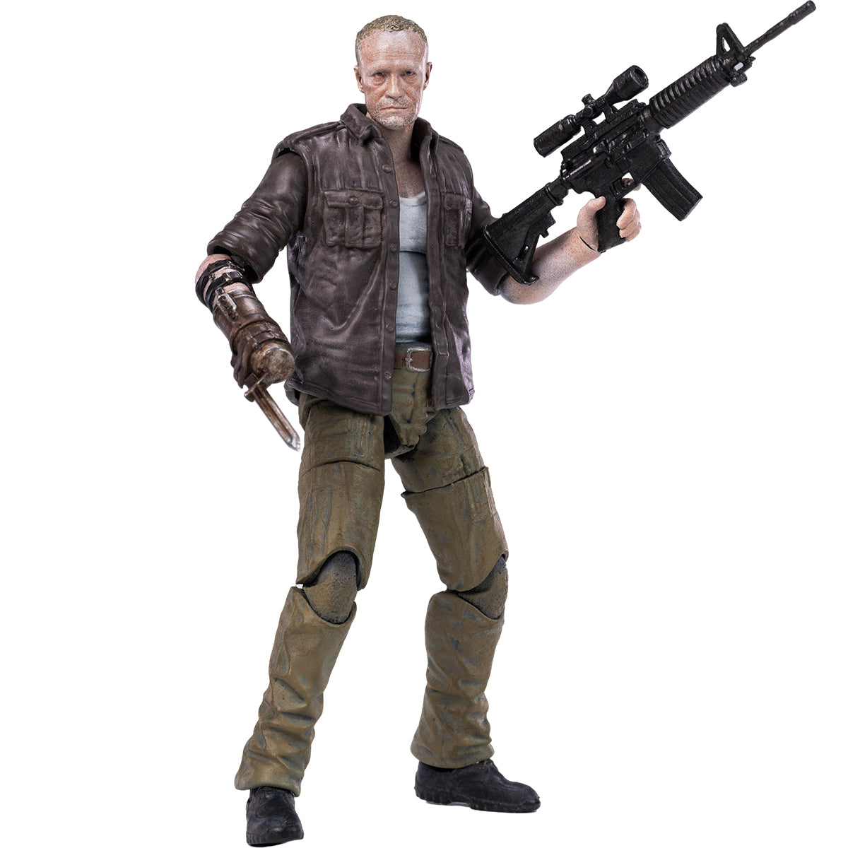HIYA Exquisitas Mini Figuras de Acción de Merle de The Walking Dead