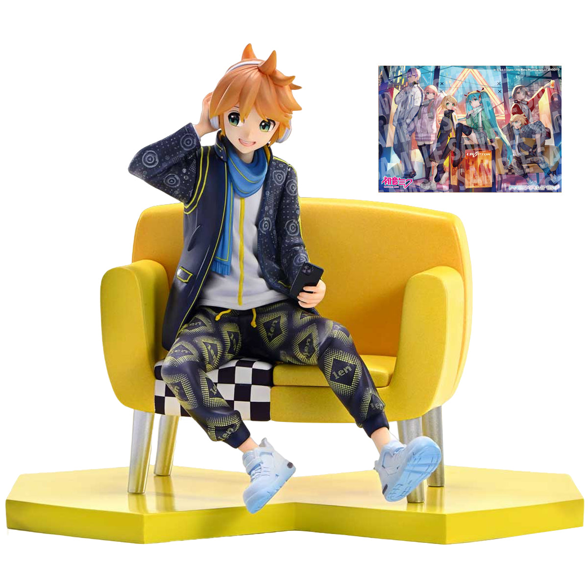 PRISMA WING, Piapro Characters Series, Kagamine Len Art by lack, Art Anime Statue