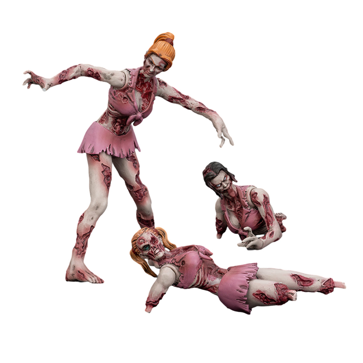 (Only Shipped to the US) JOYTOY 1/25 Dark Source Zombie Figure CheerLeaders JT01574 Action Figures