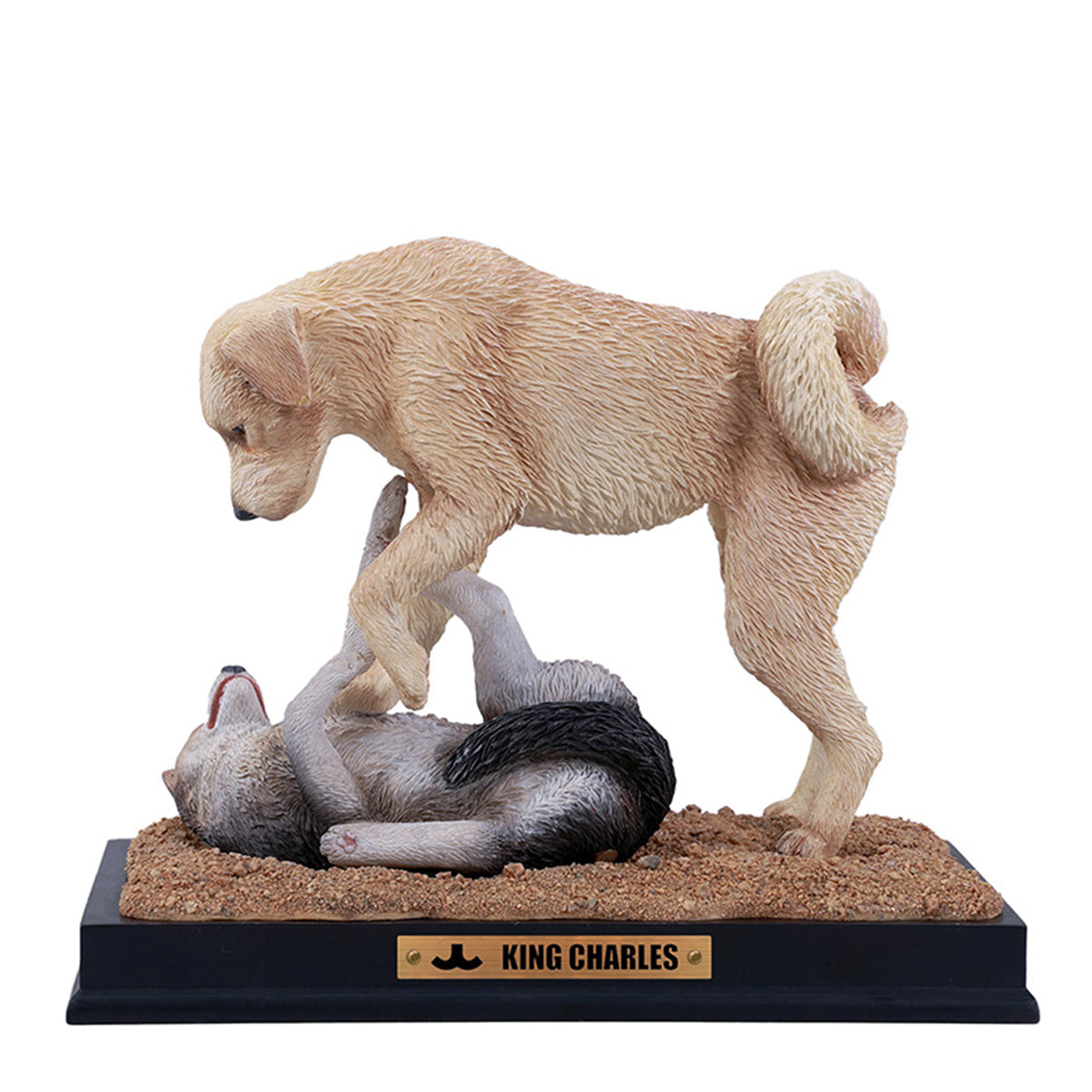 JXK, King Charles, Static Dog Animal Figurine