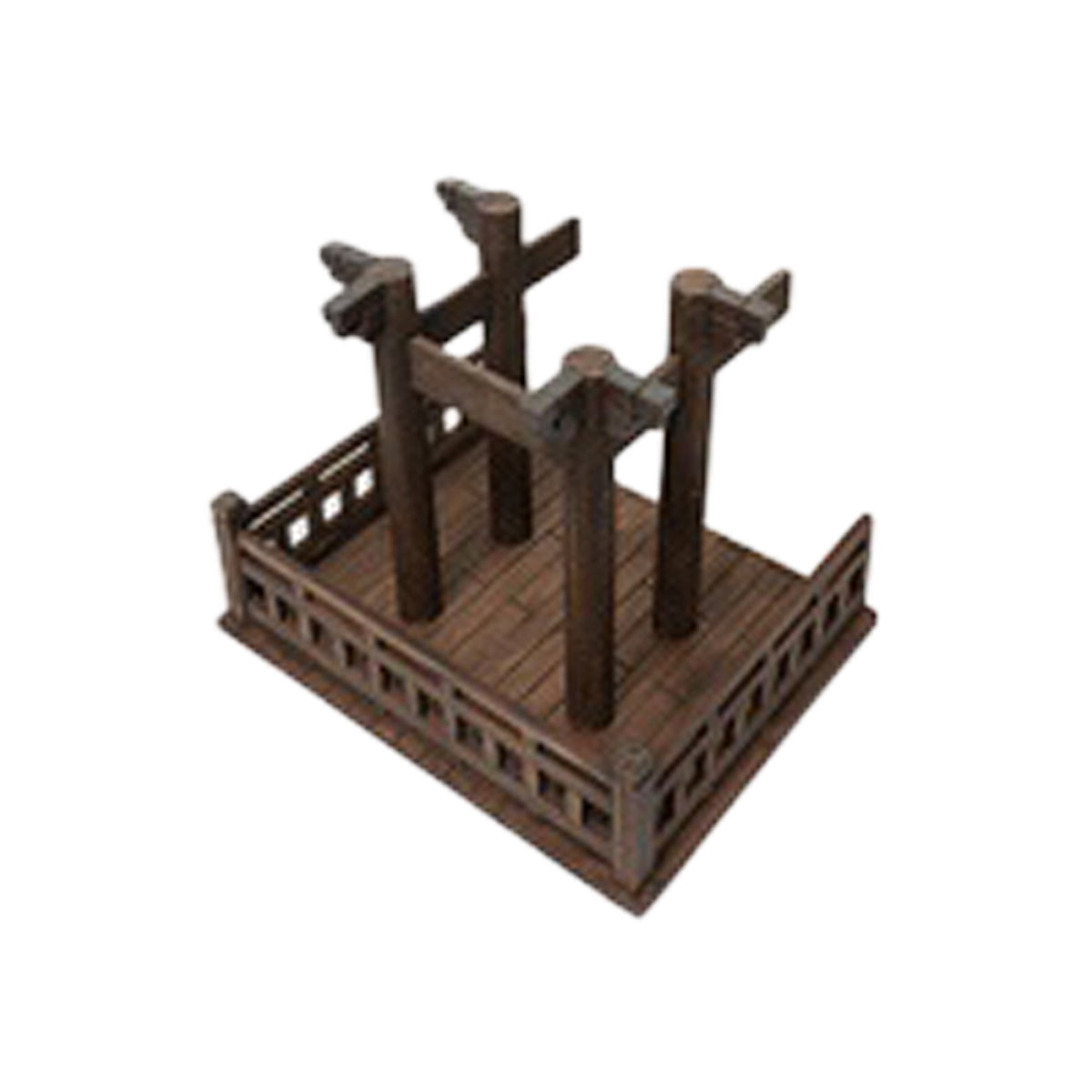 MOjingtoys Module Series Suyuan Ancient Style Architecture Wooden Support Partial Set Diorama Scene Base Fit 1/12 Scale Action Figure