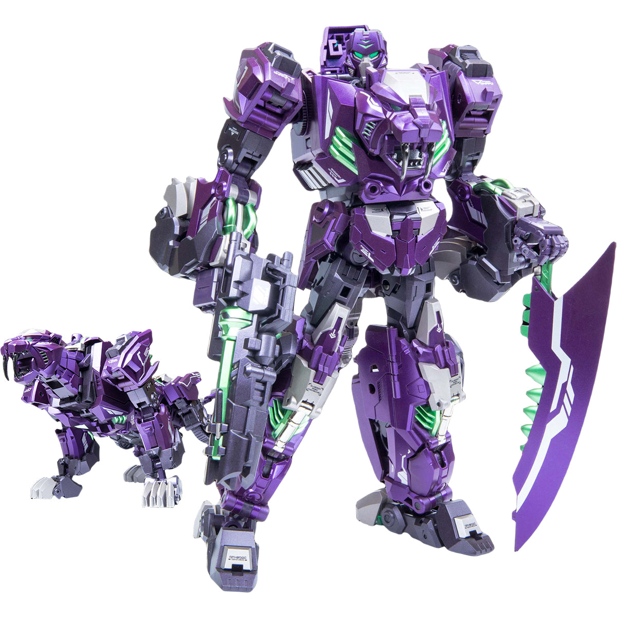 CANG TOYS Trans Age Chiyou God Night Devourer - Fierce Tiger Action Figures