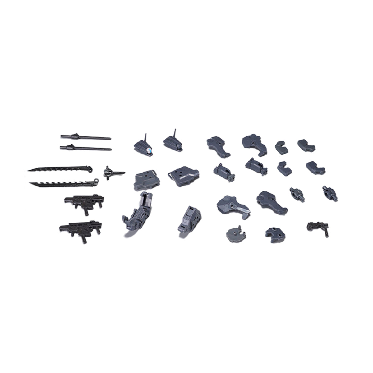 Big Firebird, BIRD/BINARY Code Blue Flycatcher & Incendiary Armor Accessory Pack Set, Assembly Model Kits