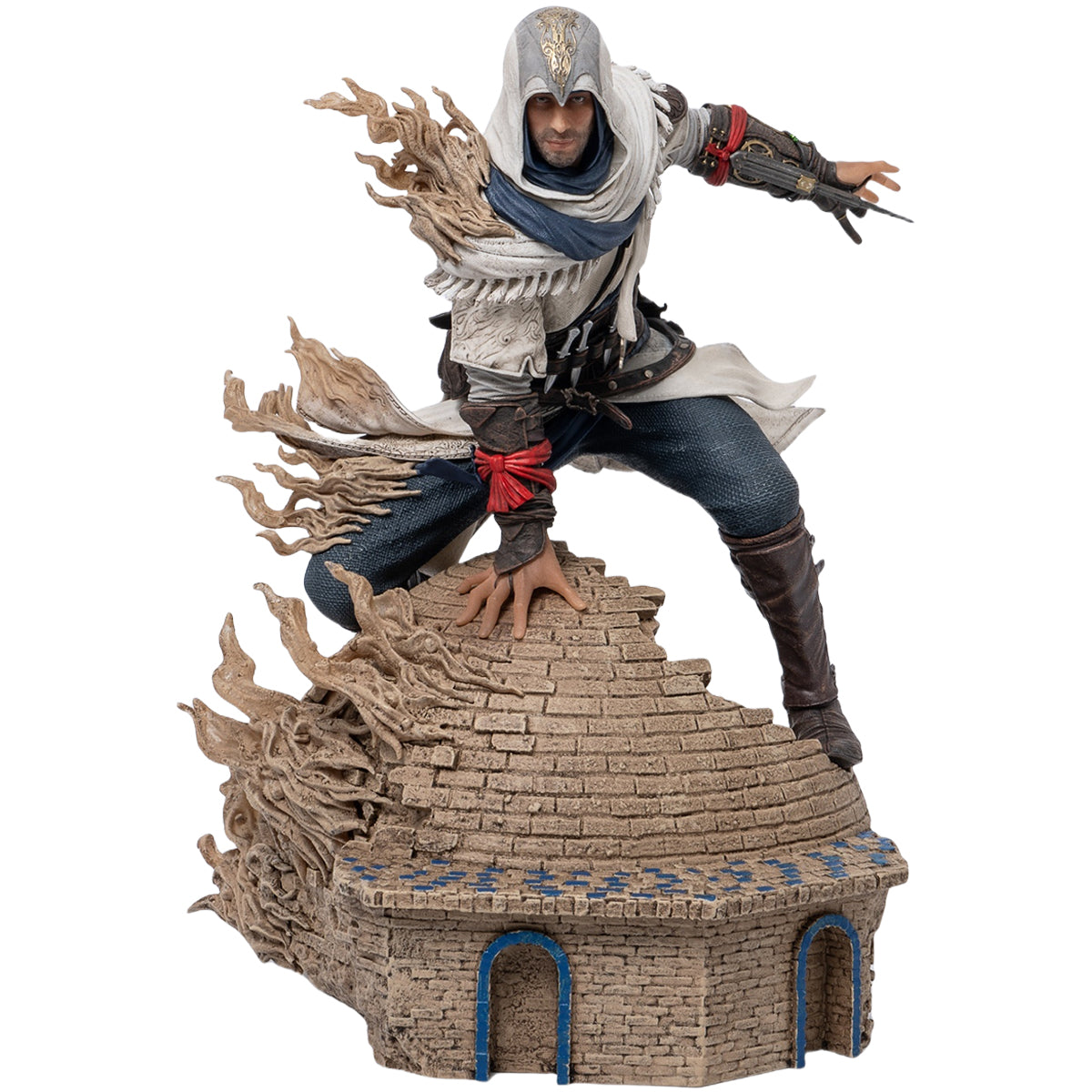 Estatua artística de personaje del juego Assassin's Creed Animus Basim de PureArts