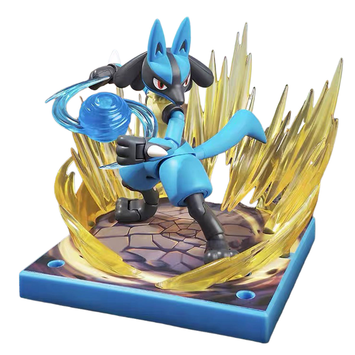 (Only Shipped to the US) BLOKEES Pokémon Classic Edition L - Lucario 74107 Model Kit