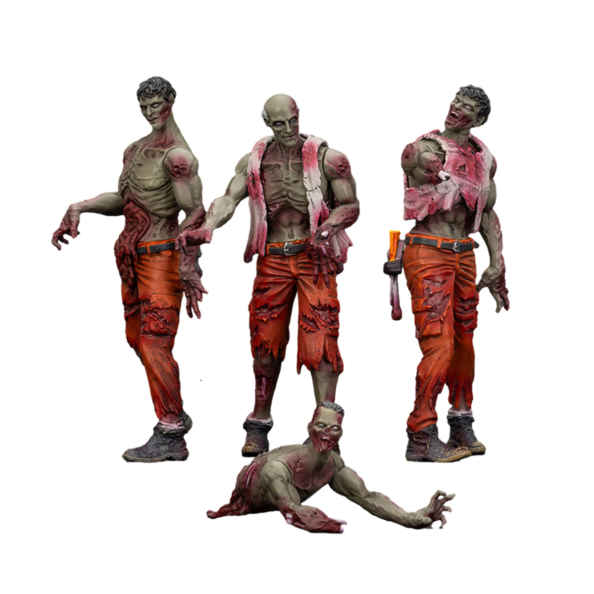 (Only Shipped to the US) JOYTOY 1/25 Dark Source Zombie Figure Mechanic Team JT01567 Action Figures