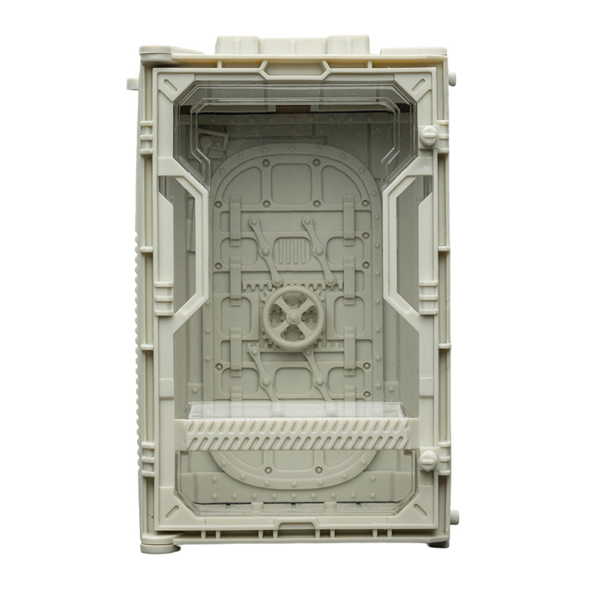 JOYTOY Individual Soldier Hangar Display Case Surge Yellow Ash Yellow Armor White 1/25 Scale Fit JOYTOY Series Action Figure