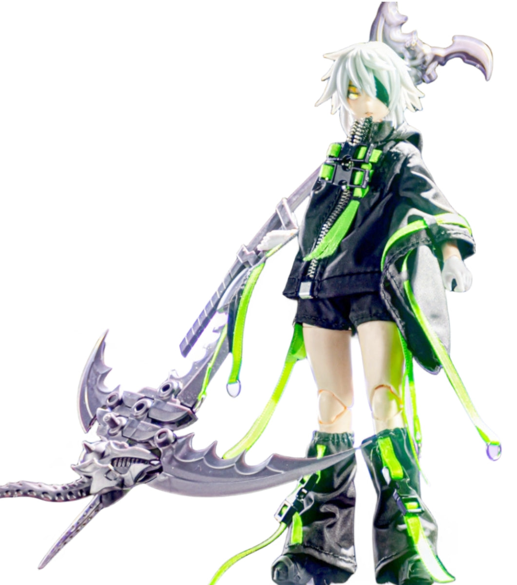 Accesorio para figura de acción KOTOBUKIYA a escala 1/12: Modelo de bolsa con máscara y bota para figura coleccionable en miniatura de 6 pulgadas GK-012