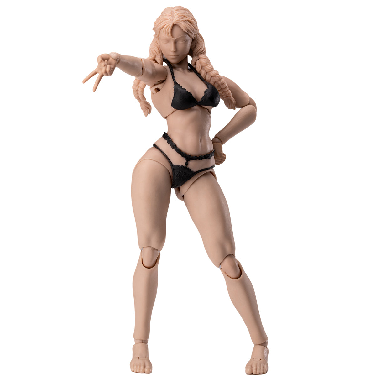 NOTTAA Female Super Articulated Joints: Xiao Fang & Serena NT-04 Detachable Neck Joint & Fixed Neck Joint 1/12 Scale Action Figure Body